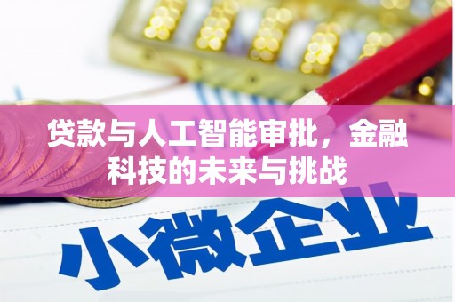 弥渡贷款与人工智能审批，金融科技的未来与挑战